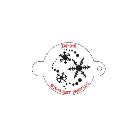 TAP Stencil Snowflakes 015