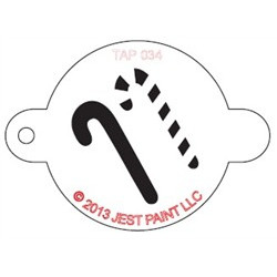 TAP Stencil Candy Cane 034
