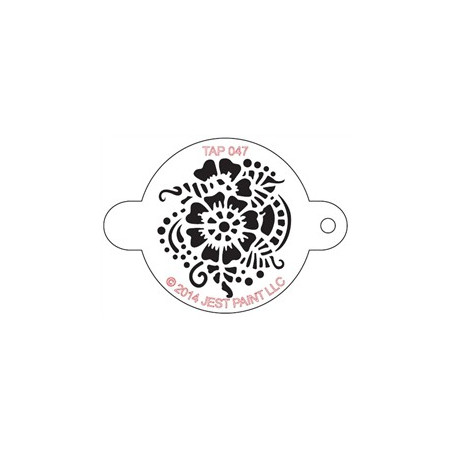 TAP Stencil Henna Pattern 047