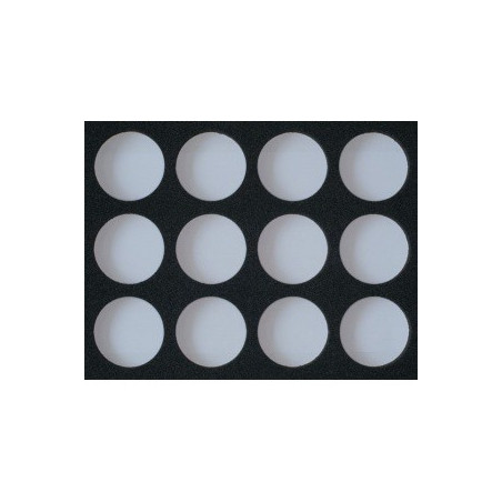 Inlay caset 45 gram, 12 potjes. 