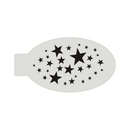 Schminken & Facepaint | Schminkschablone | BAM1039 | Sterne