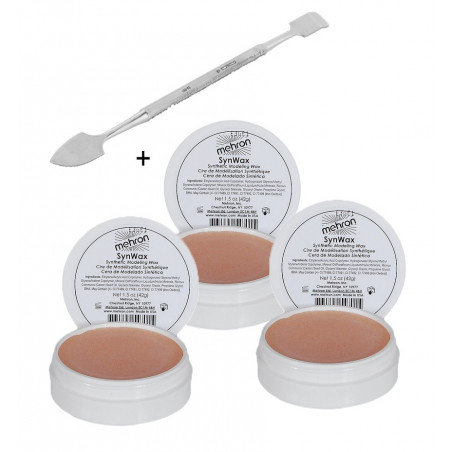 Synwax Deal - 3 stuks + Spatel