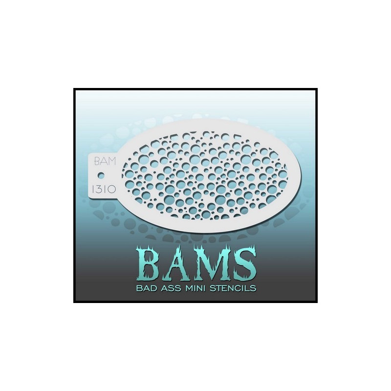 Schminken & Facepaint | Schminkschablone | BAM1310 | Punkte Fest