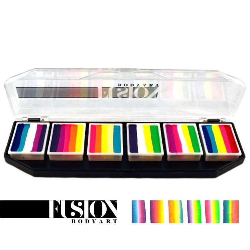 Fusion Leannes Splitcake Palette - Tropical