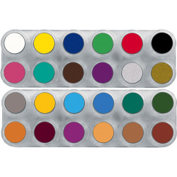 Grimas Wasser Make-up Palette 24