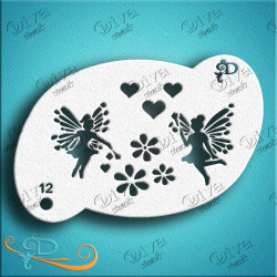 Fairy 5 - Diva Designs Schminkstencils
