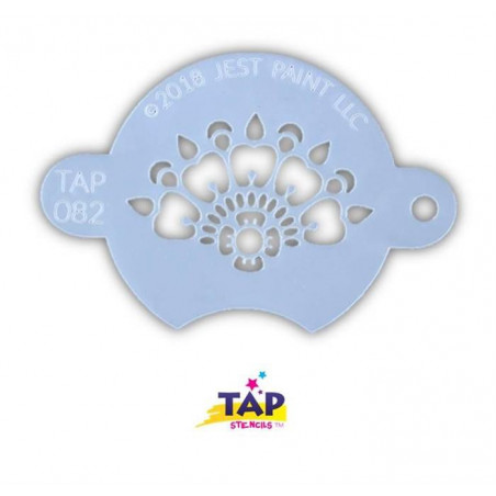 TAP Stencil - Henna Centerpiece 082
