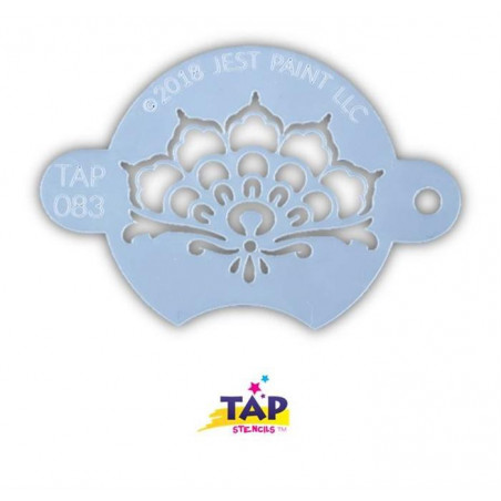 TAP Stencil - Henna Crown 083