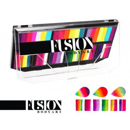 Fusion Splitcake Palette - Rainbow Splash