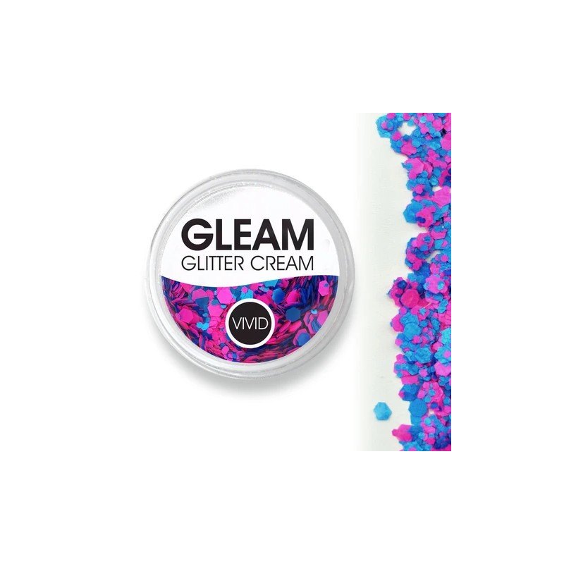 Vivid GLEAM Glitter Cream - Gum Nebula UV
