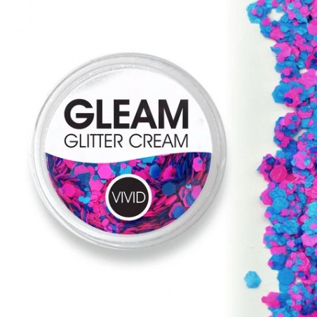 Vivid GLEAM Glitter Cream - Gum Nebula UV