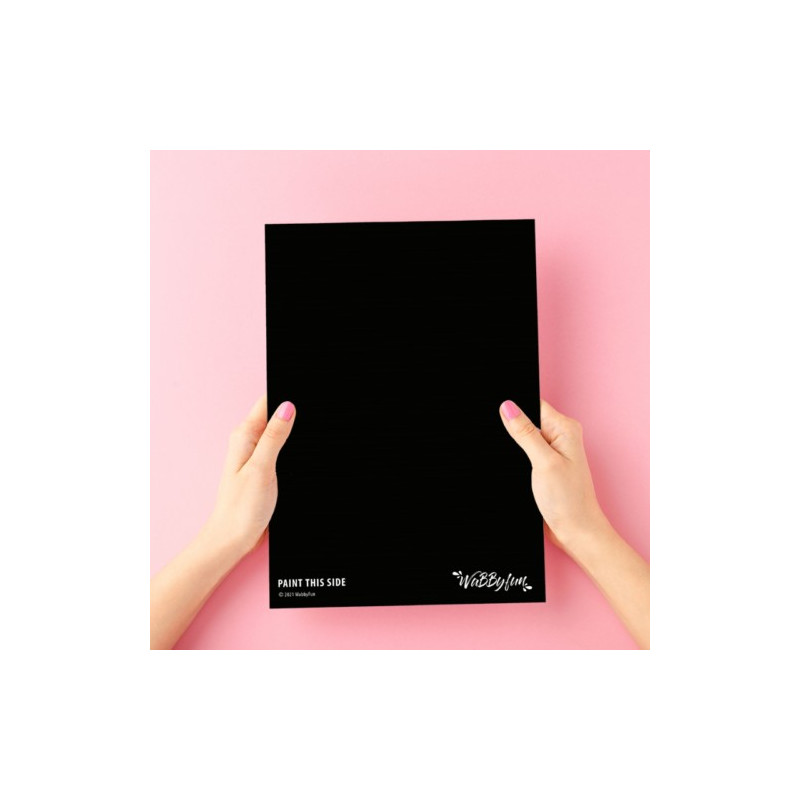 Oefenbord Zwart - A4