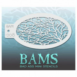 Schminken & Facepaint | Schminkschablone | BAM1208 | Mystic Texture