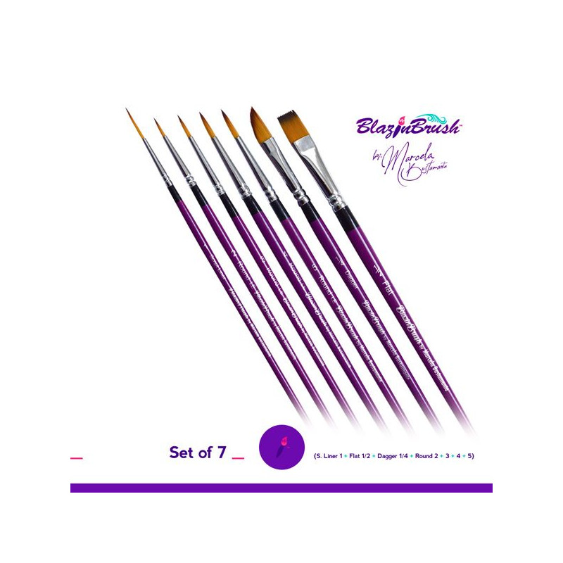 BlazinBrushes by Marcela Bustamante | Schminke pinsel