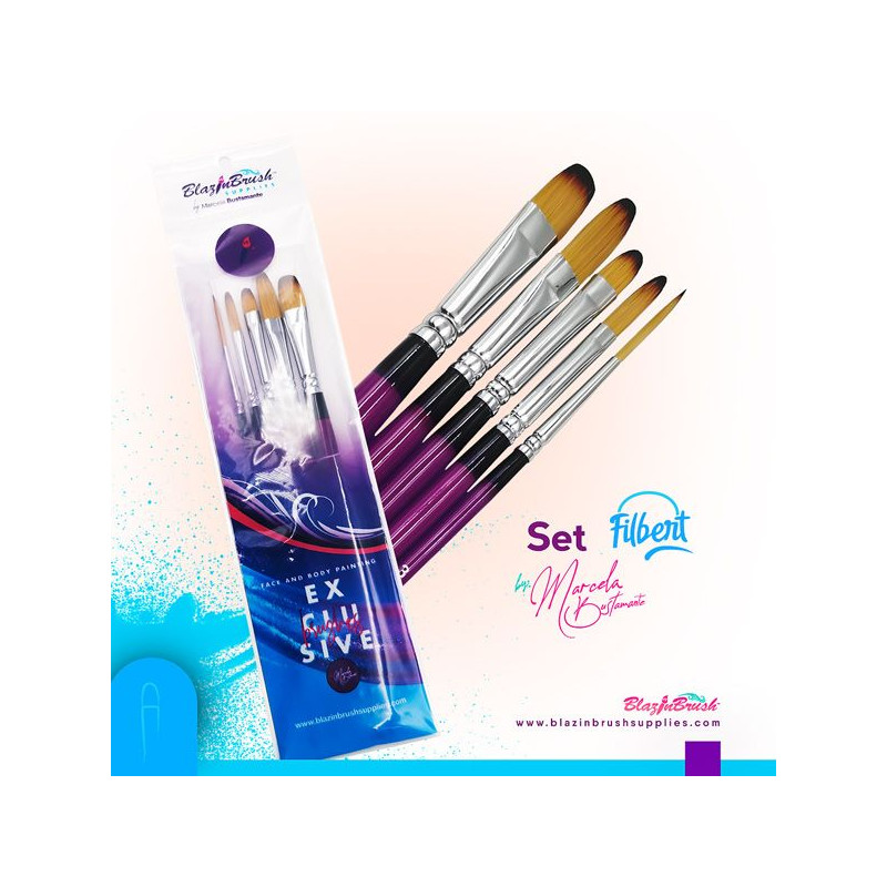 BlazinBrushes by Marcela Bustamante | Schminke pinsel