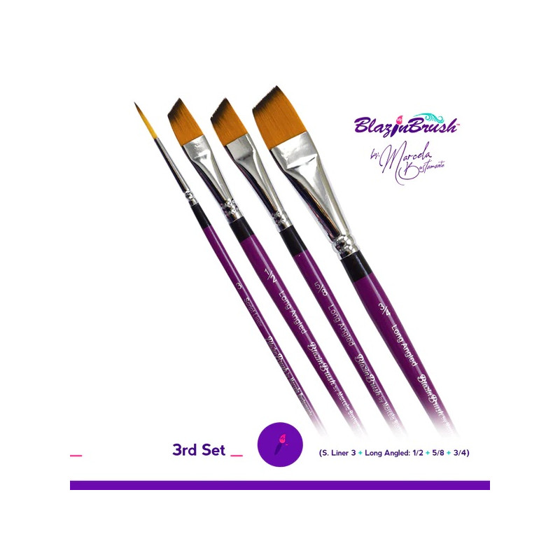 BlazinBrushes by Marcela Bustamante | Schminke pinsel