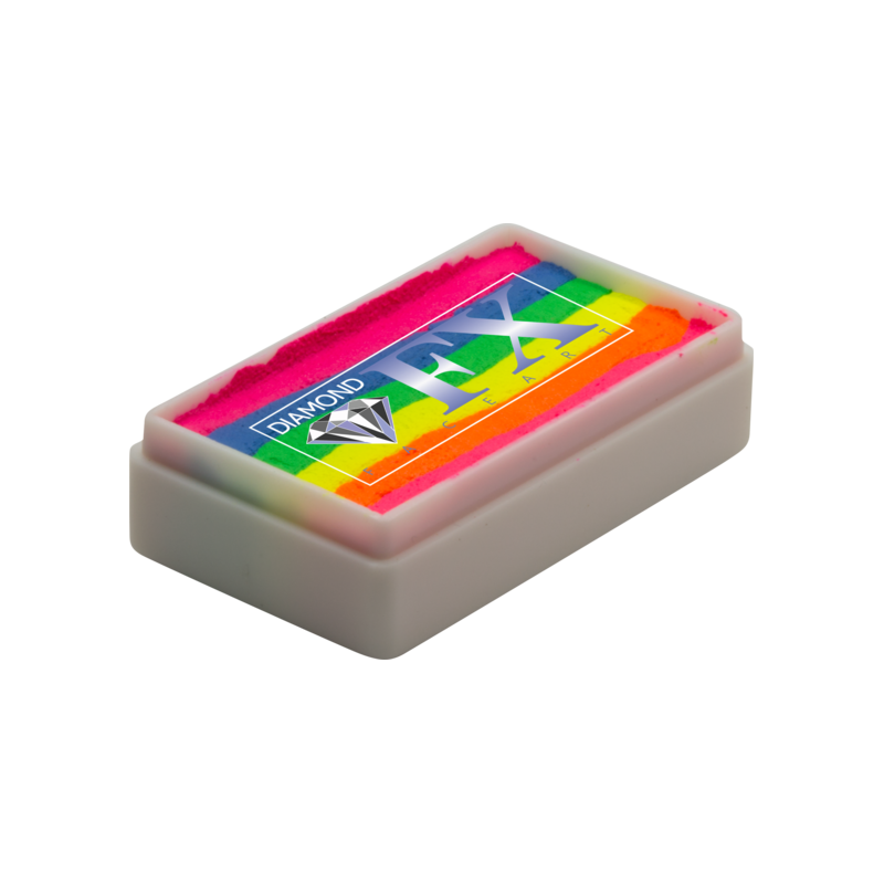 Schminke | Rainbowcake & One-Stroke | Diamond FX Splitcake | Splash