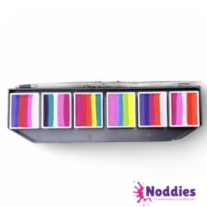 Cameleon Colorblock Palet - Sokkertantes - Levendige Neon-schmink