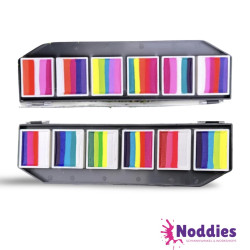 Cameleon Colorblock Palet - Sokkertantes - Levendige Neon-schmink