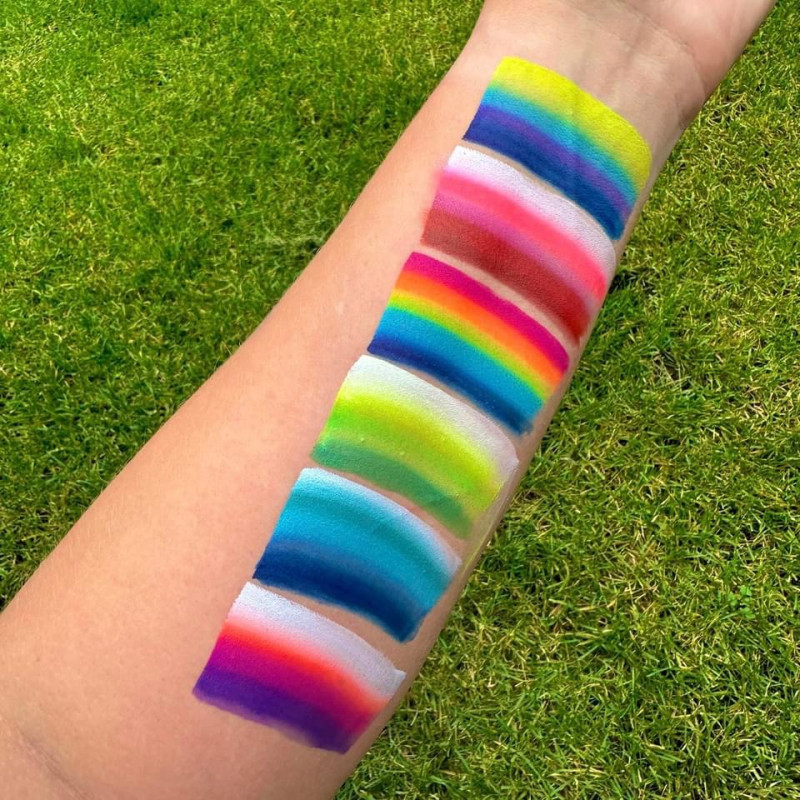 Cameleon Colorblock Palet - Sokkertantes 1: Levendige Neon-schmink