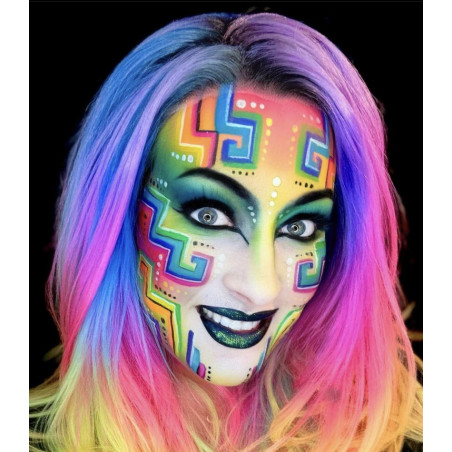 Cameleon Colorblock Palet - Sokkertantes 1: Levendige Neon-schmink