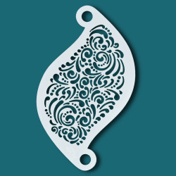 Schminkschablone Details | Superstar Schminksjablone - Curly Wurly