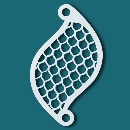 Schminkschablone Details | Superstar Schminksjablone - Scales