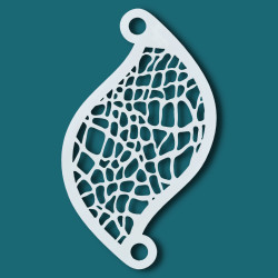 Superstar Schminksjablone - Reptile