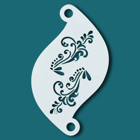 Schminkschablone Details | Superstar Schminksjablone - Fairy Blooming Vine