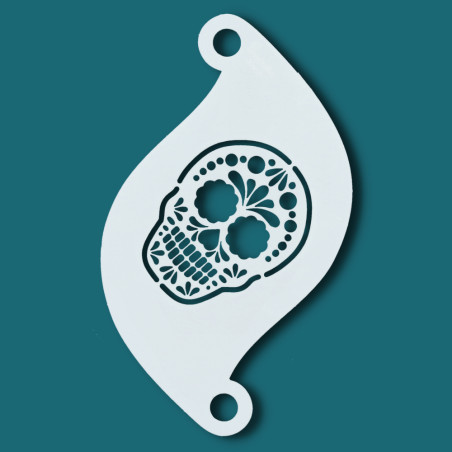 Schminkschablone Details | Superstar Schminksjablone - Sugar Skull