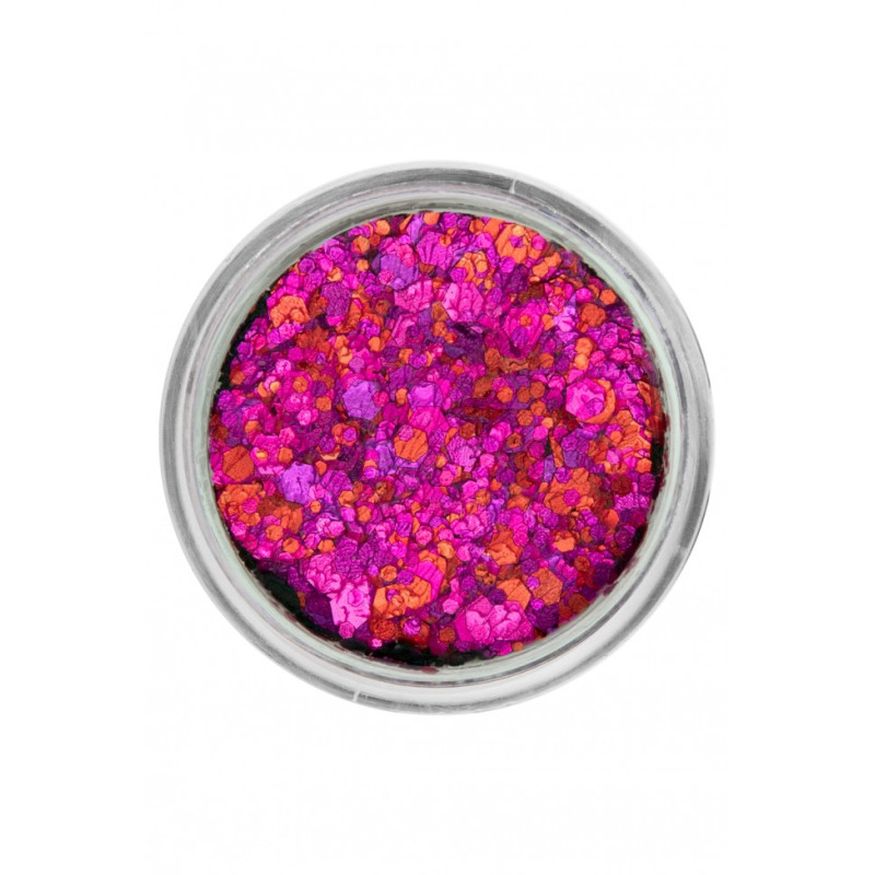 PartyXplosion | Face- & Bodyart Glitters Creme| Festivalglitter | Pink Lady