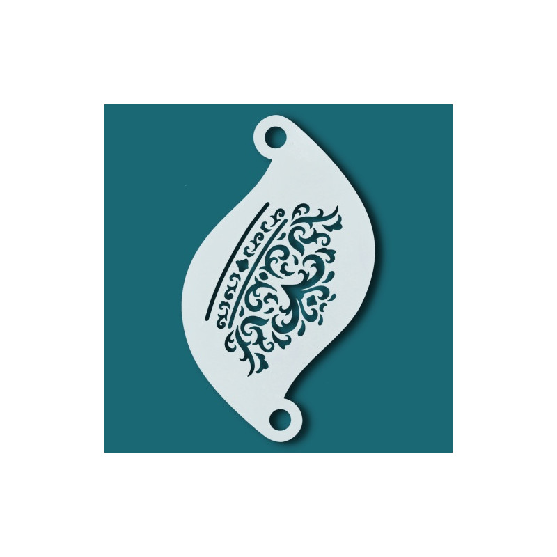 Schminkschablone Details | Superstar Schminksjabloon - The Crown