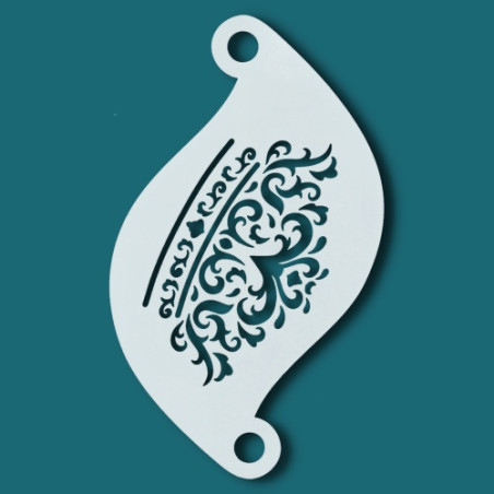 Schminkschablone Details | Superstar Schminksjabloon - The Crown