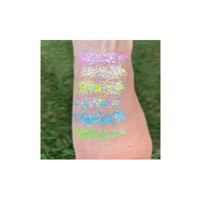 Vivid GLEAM | Face- & Bodyart Glitters| Festivalglitter | Glittercream