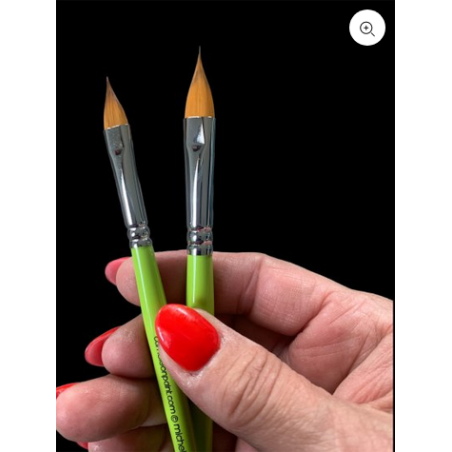 Cameleon Bloemenpinsel| Facepaint Brush|  Cameleon Michelle Flora 1