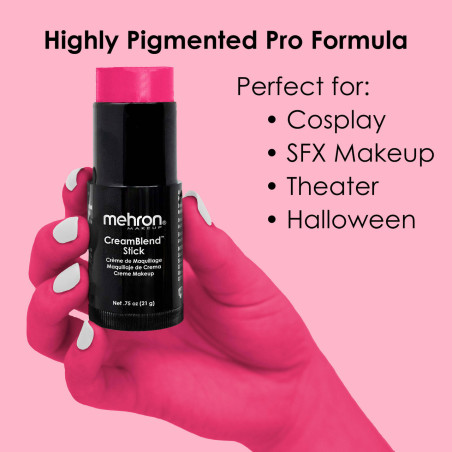 Mehron CreamBlend Stick | Hochpigmentiertes Creme-Make-up | Sofort ab Lager verfügbar