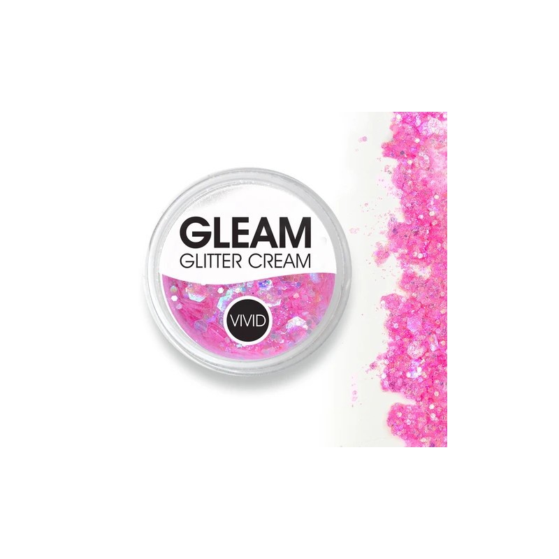 Vivid GLEAM Glitter Cream - Princess Pink