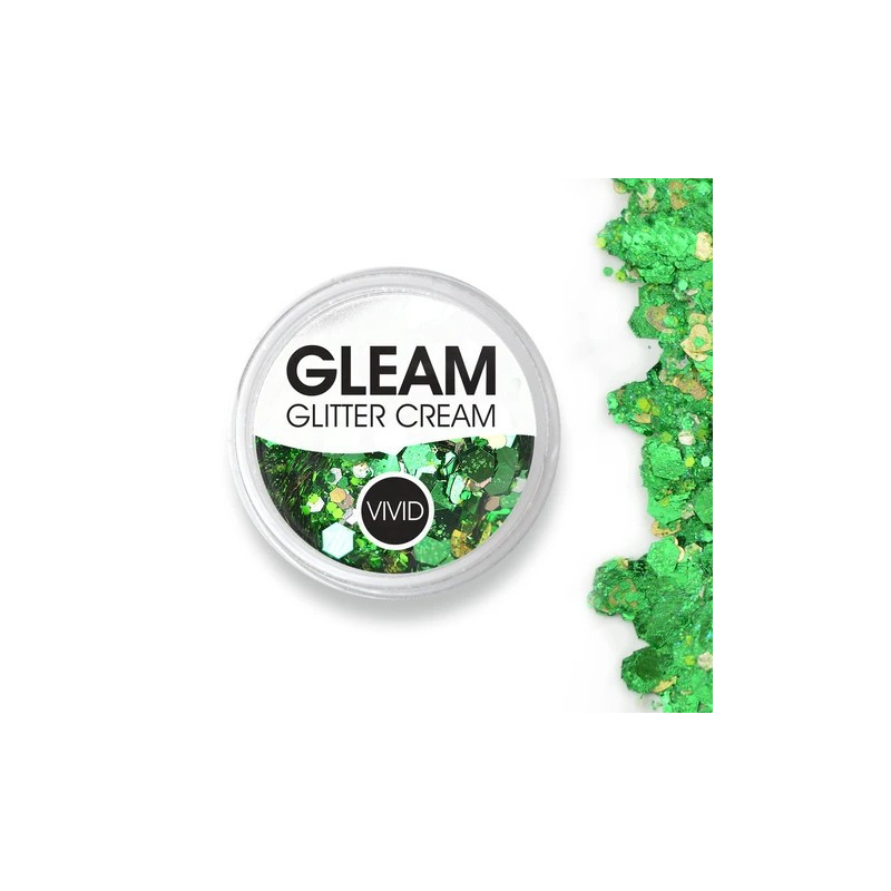 Vivid GLEAM Glitter Cream - Evergreen