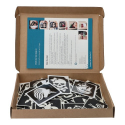 Superstar BIG Mix XXL Glitzer-Tattoo-Schablonen | Set mit 100 Motiven