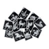 Superstar Glitzer-Tattoo-Set Unicorn | 12 niedliche Schablonen