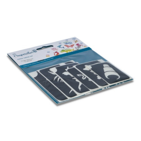 Superstar Glitzer-Tattoo-Set PIRATE | 12 niedliche Schablonen