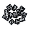 Superstar Glitzer-Tattoo-Set WINTER | 12 niedliche Schablonen