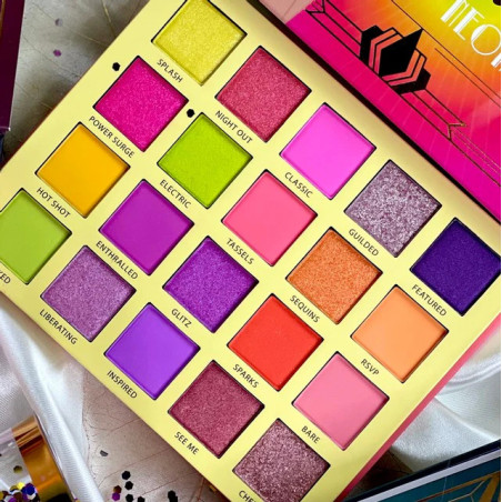 Rude Cosmetics Nude York Palette – Gesicht & Augen in Einer Palette Neon