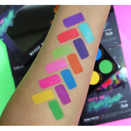 Rude Cosmetics City of Lights Oogschaduw Palet  - Pastel