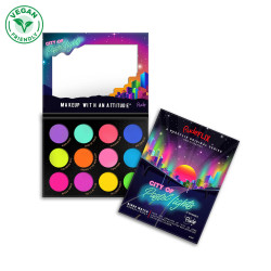 Rude Cosmetics City of Lights Oogschaduw Palet  - Pastel