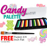 Fusion Thin Strokes | Candy Face Paint Palette