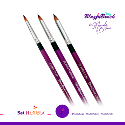 BlazinBrushes by Marcela Bustamante | Schminke pinsel
