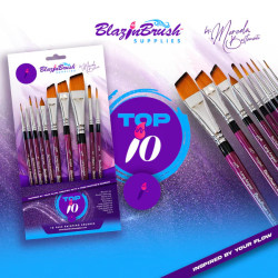 BlazinBrushes by Marcela Bustamante | Schminke pinsel