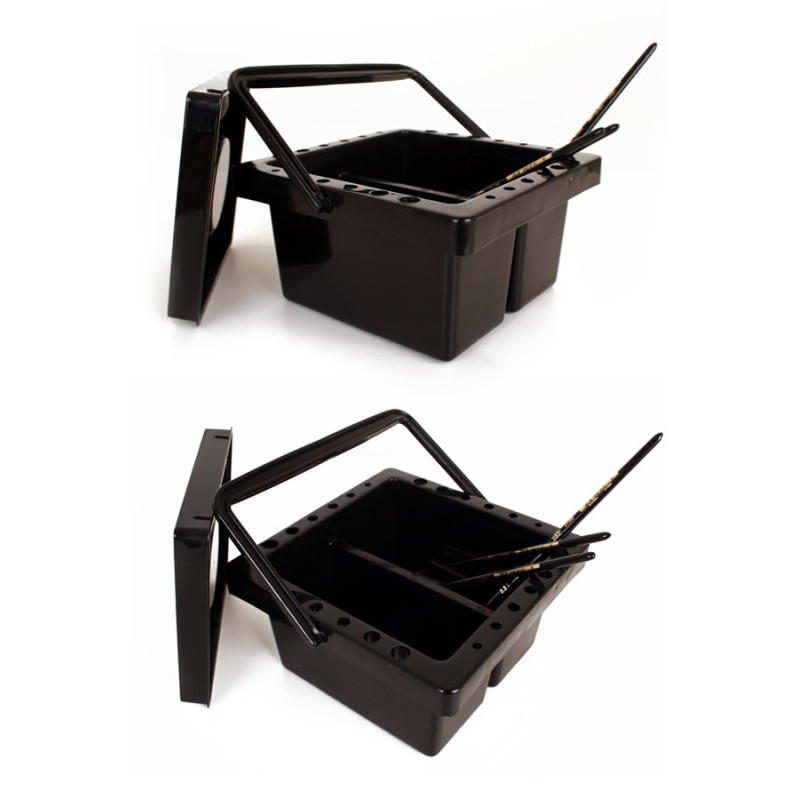 Ein praktische Wasser Behälter für Ihre Pinsels bei Noddies!