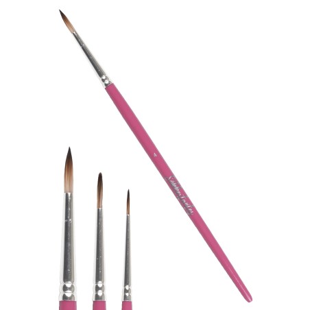 Sokkertantes | Facepaintbrushes | Liner pinsel